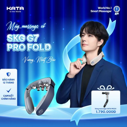 Máy massage cổ vai gáy SKG G7 PRO-FOLD