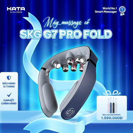 Máy massage cổ vai gáy SKG G7 PRO-FOLD
