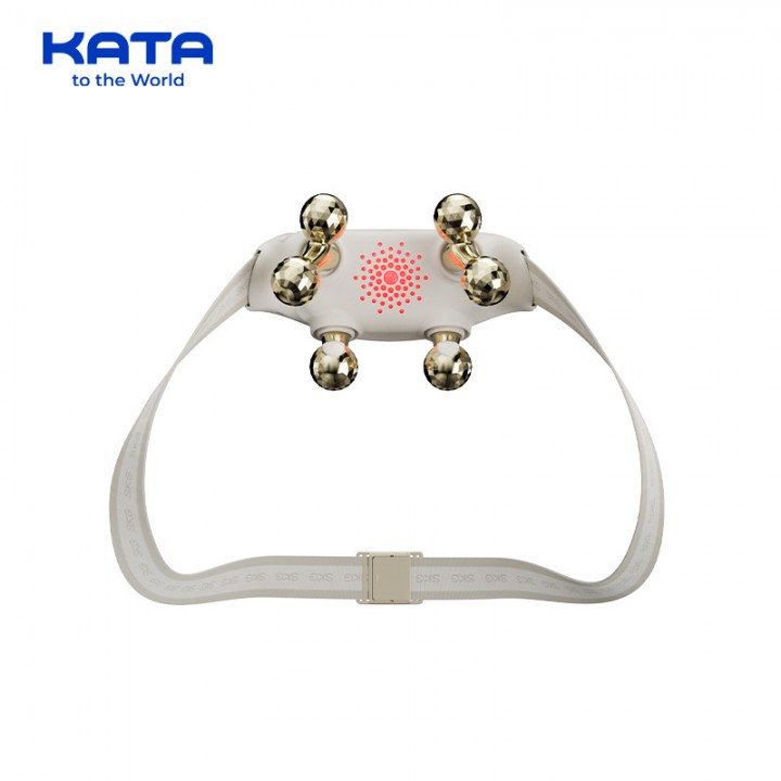 máy massage cổ vai gáy SKG H5-2 với dây đeo tiện dụng