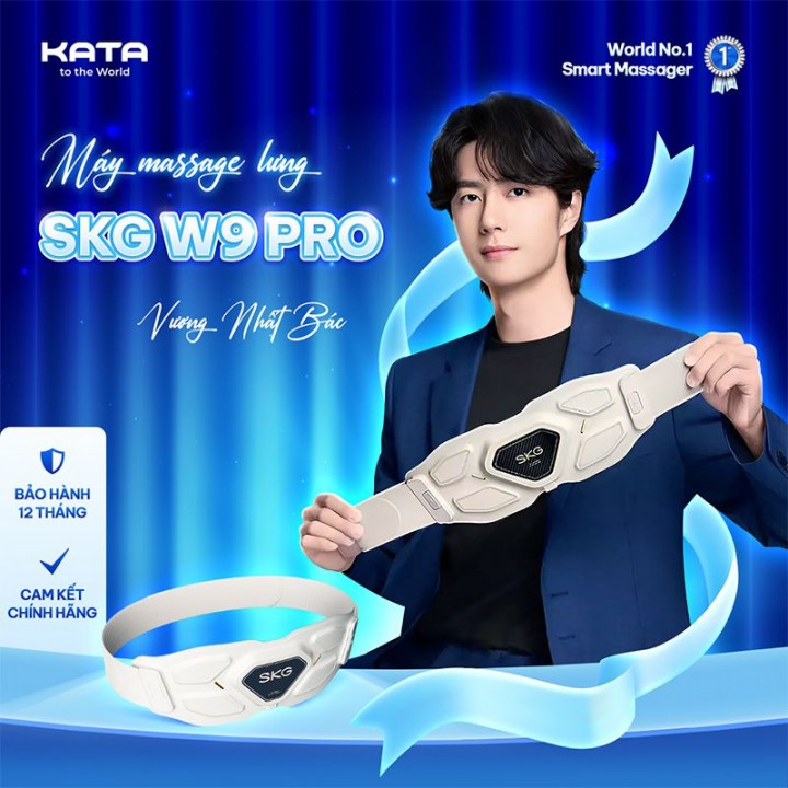 máy massage lưng SKG W9 PRO