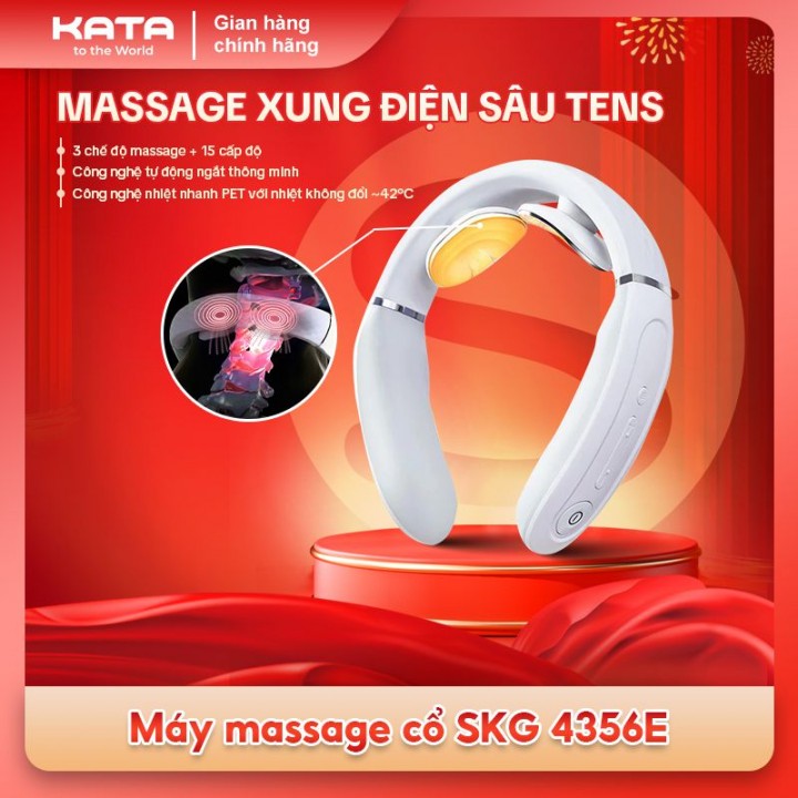 mua ngay máy massage cổ skg 4356e để nhận quà tặng cân thông minh