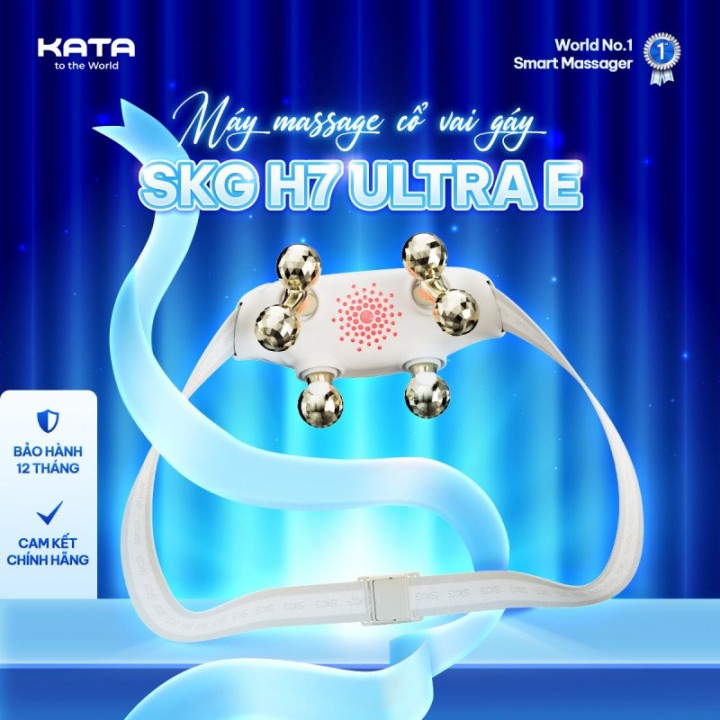 máy massage cổ vai gáy SKG H7 Ultra E thiết kế tinh tế
