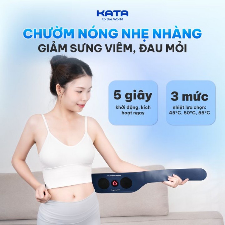 chườm nóng nhẹ nhàng 