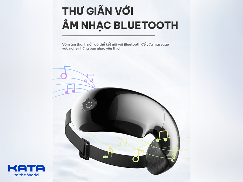 KATA ME10 Chữa lành tâm hồn đang mệt mỏi nhờ khả năng thư giãn với âm nhạc kết nối Bluetooth