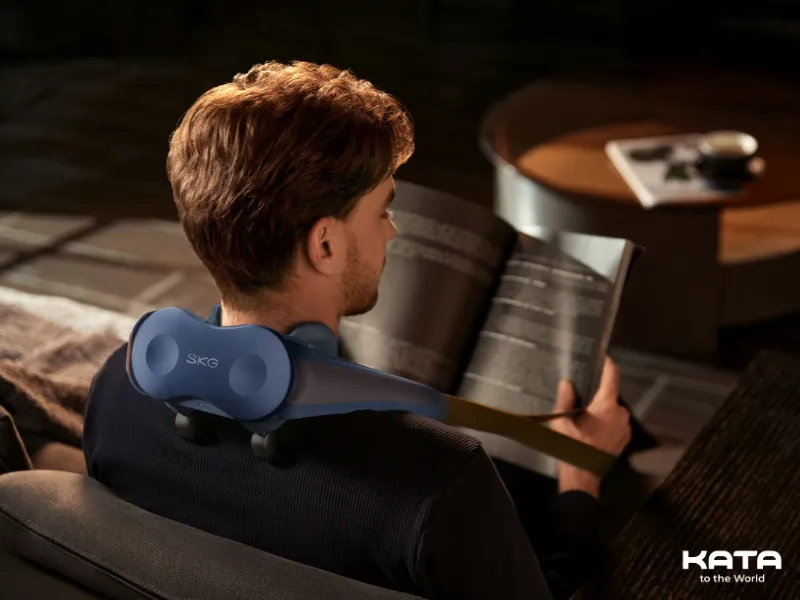 Các thao tác vận hành của máy massage cổ SKG H7 Luxury