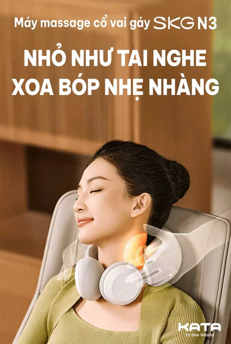 Máy massage cổ vai gáy SKG N3