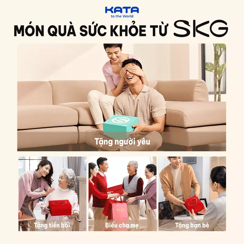 Hộp quà SKG N3 bắt mắt phù hợp để dành tặng