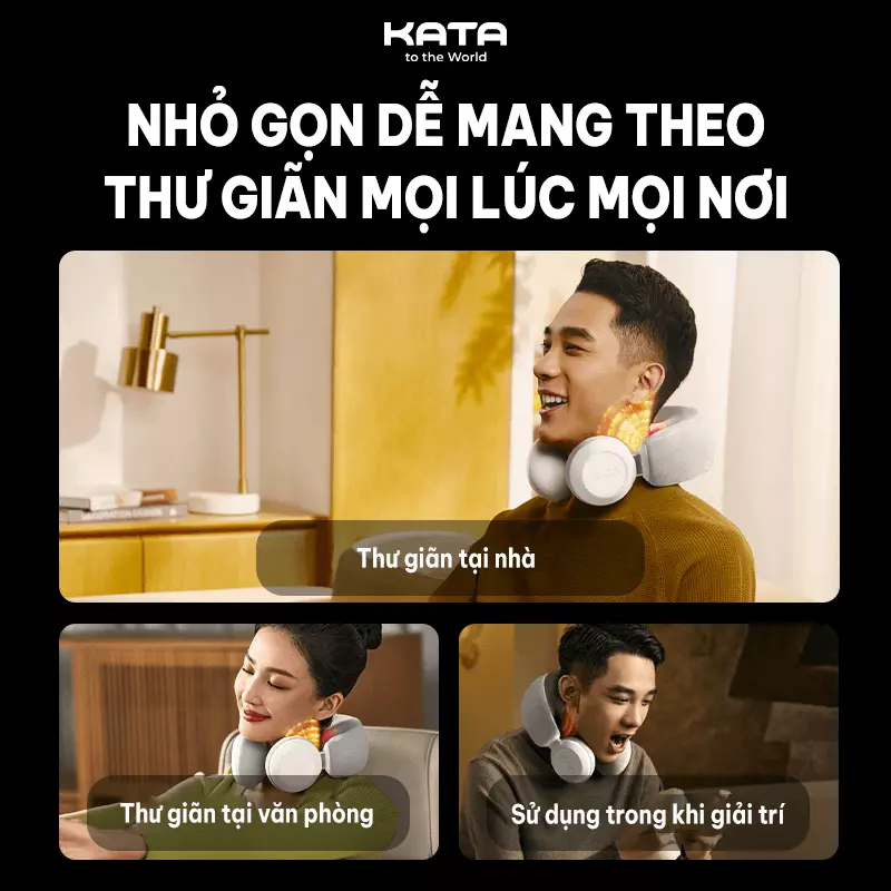 Kích thước máy SKG N3 nhỏ gọn dễ dàng mang theo mọi nơi