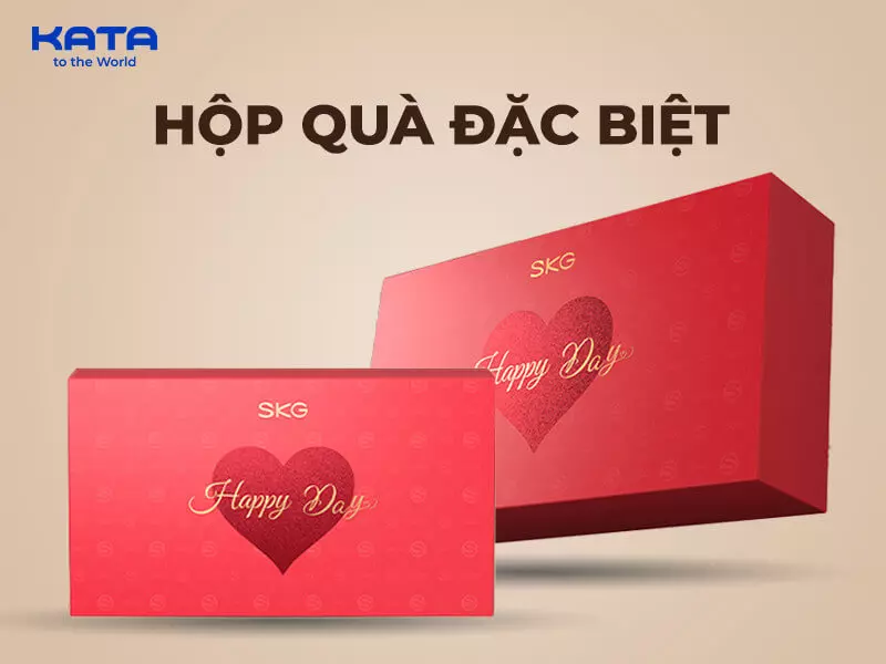 Hộp quà tặng SKG W3 Pro bắt mắt