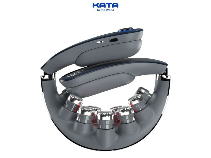 Thiết kế gập cải tiến giúp máy massage cổ SKG G7 Pro-Fold nằm gọn trong túi xách
