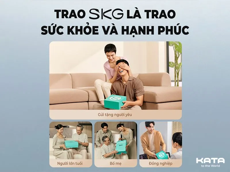 ĐỊA CHỈ MUA SẮM MÁY MASSAGE CỔ SKG G7 PRO-FOLD ĐẦY TIN CẬY
