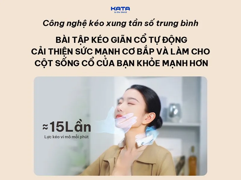 SKG K5-3 cải tiến 4 động cơ thép Vonfram tăng cường độ mạnh mẽ khi rung massage