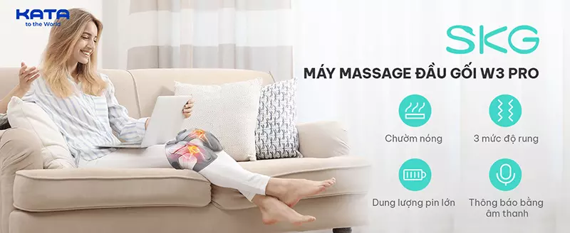 Máy massage đầu gối SKG W3 Pro