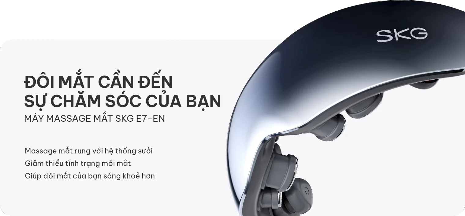 máy massage mắt skg e7-en