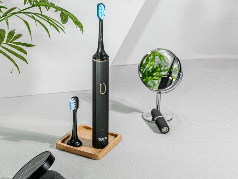 Bàn chải điện KATA WT001 trang bị chế độ nhắc nhở tự động giúp nâng cao tính khoa học trong việc chăm sóc răng miệng