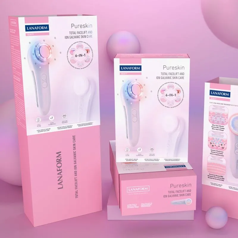Máy Điện Di Tinh Chất 6 Trong 1 Lanaform Pureskin