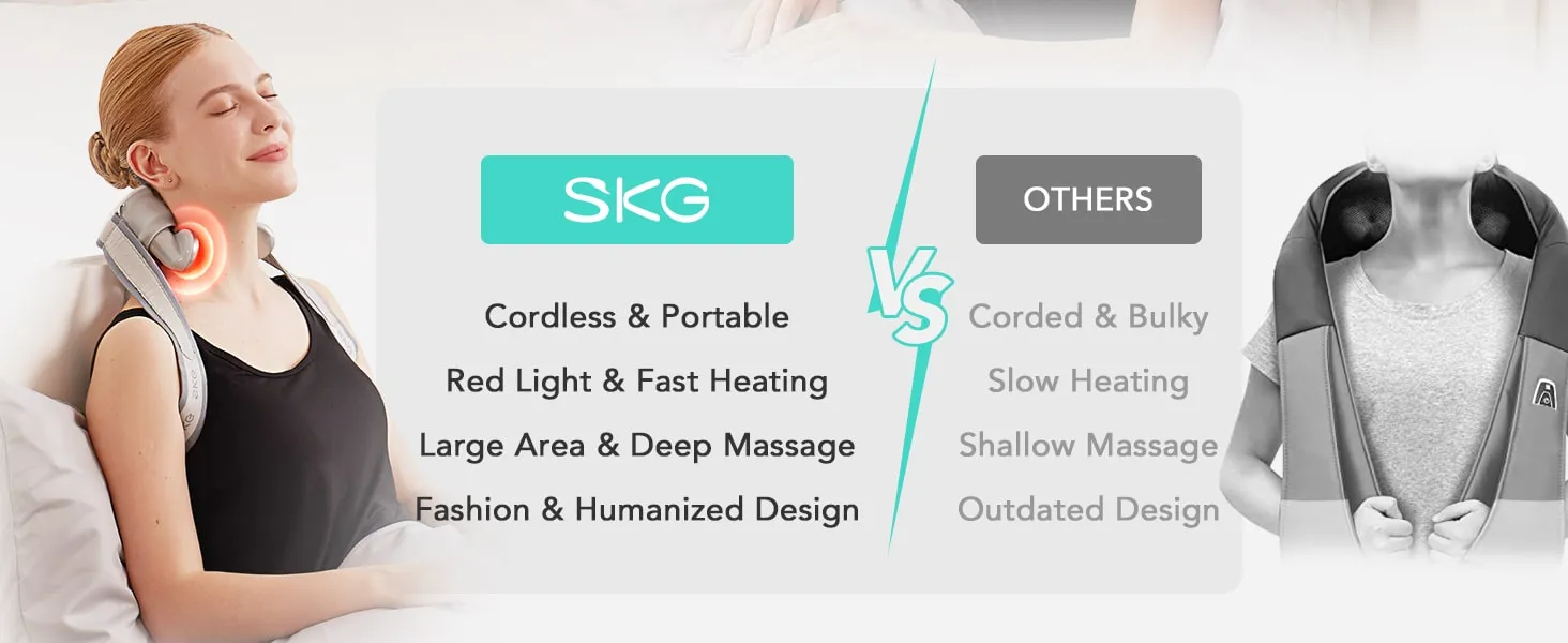 SKG H7 Max khác biệt so với các dòng massage khác trên thị trường