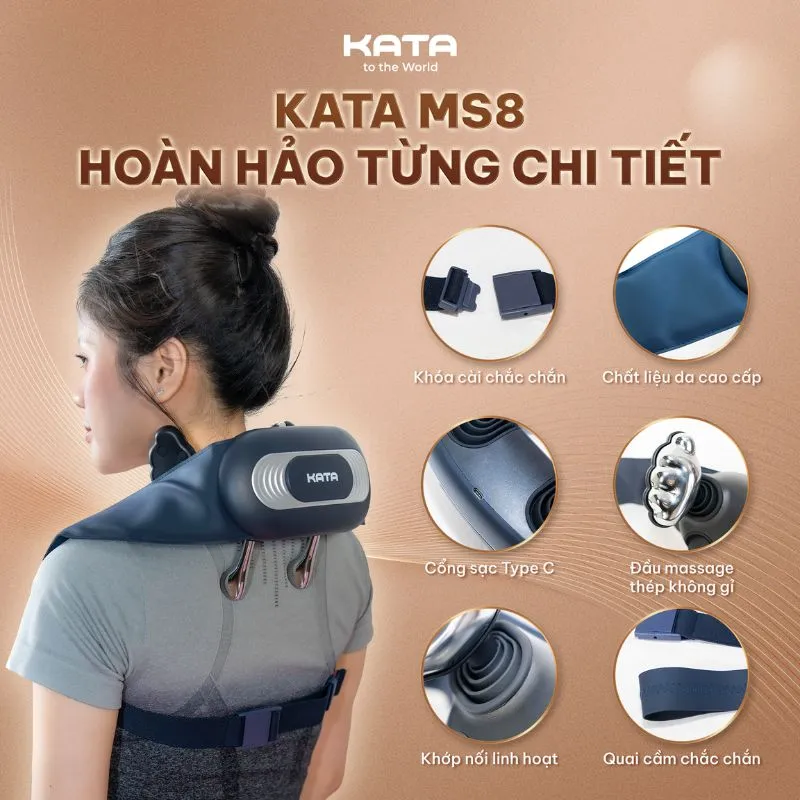 KATA MS8 hoàn hảo trong từng chi tiết