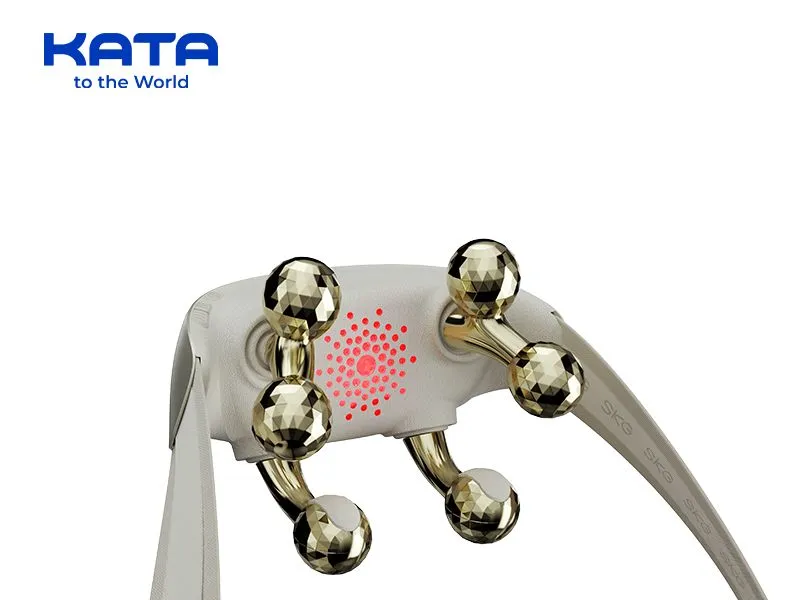 Hệ thống 6 đầu massage giúp xua tan tê mỏi, căng cứng 