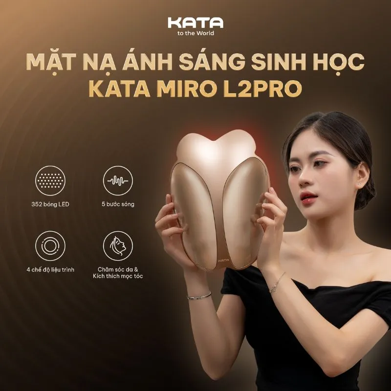 Mặt nạ ánh sáng sinh học KATA Miro L2Pro 