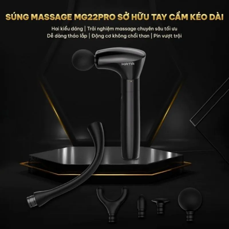 Súng massage cầm tay KATA MG22Pro