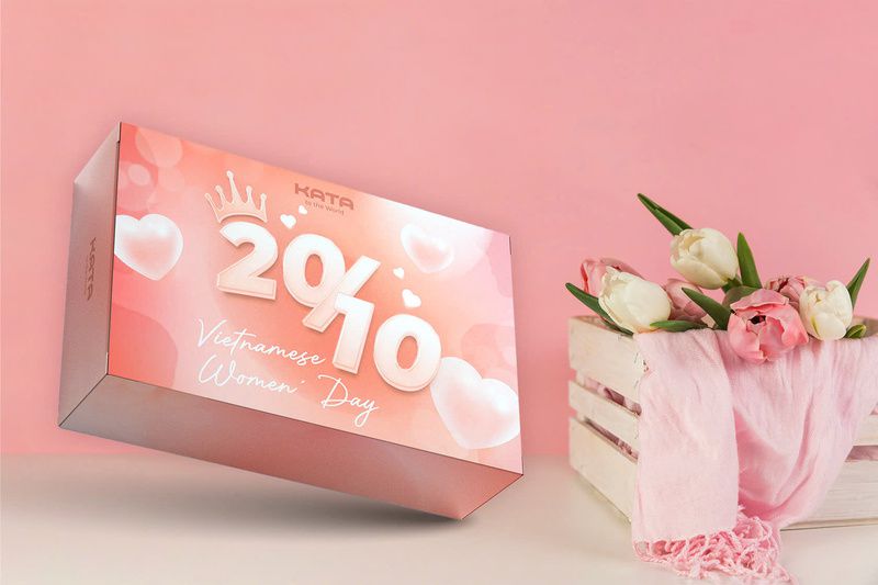 Cơ hội nhận tư vấn và mẫu thiết kế miễn phí quà tặng 20/10 từ KATA Technology