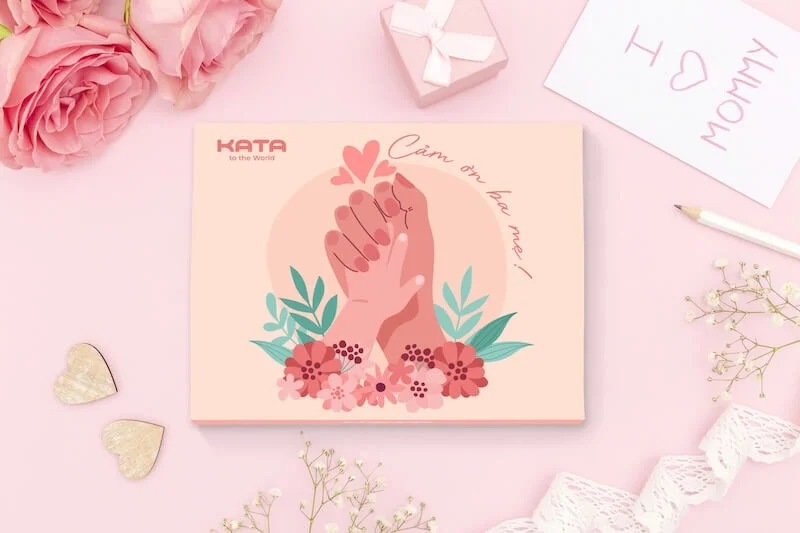 Hộp quà Vu Lan chữ nhật