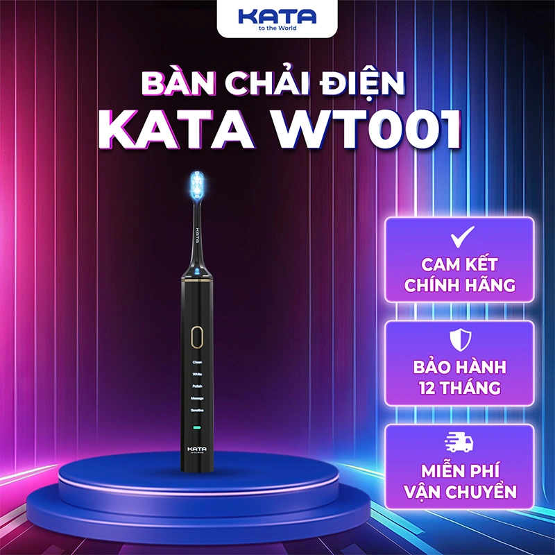 Bàn chải điện KATA WT001 với phát minh công nghệ mới nhất