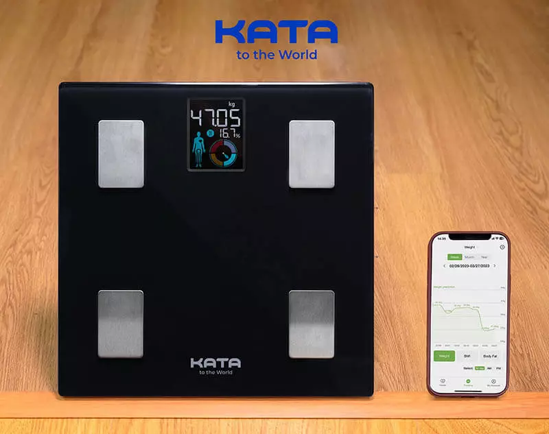 Cân điện tử KATA hiện đại đáp ứng nhu cầu chăm sóc sức khỏe