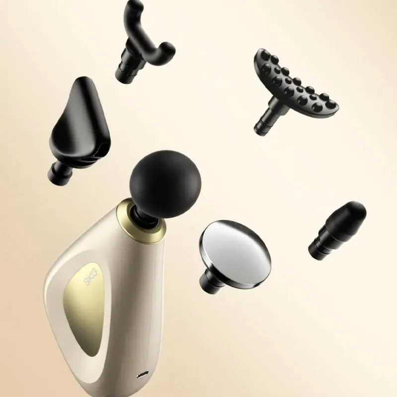 Súng massage cơ SKG F3-3 trang bị 6 đầu massage