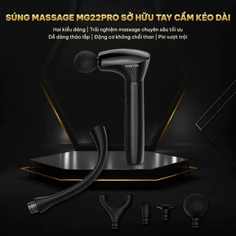 KATA - Địa chỉ cung cấp súng massage KATA MG22Pro chất lượng