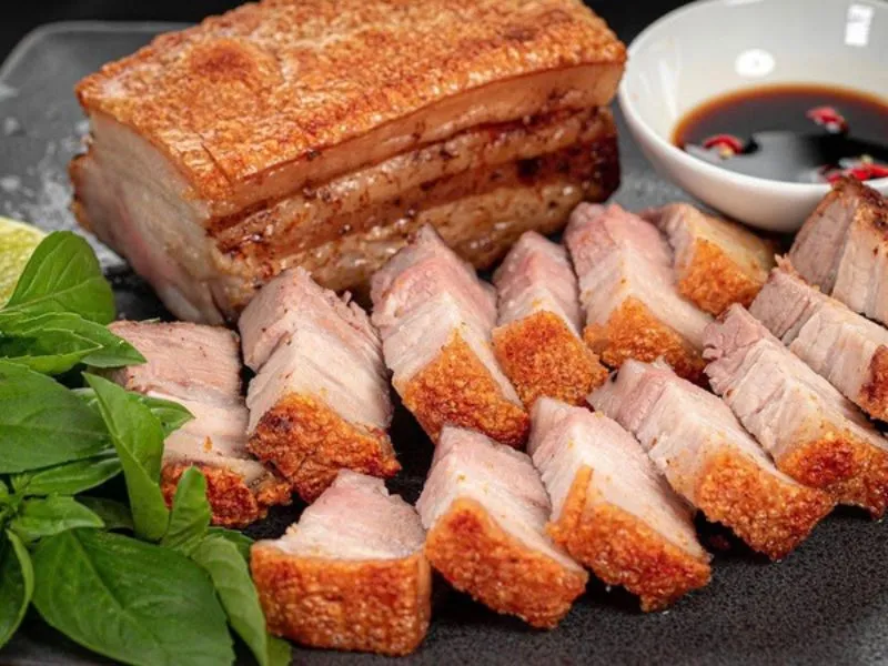 Lượng calo có trong thịt heo khi đã chế biến