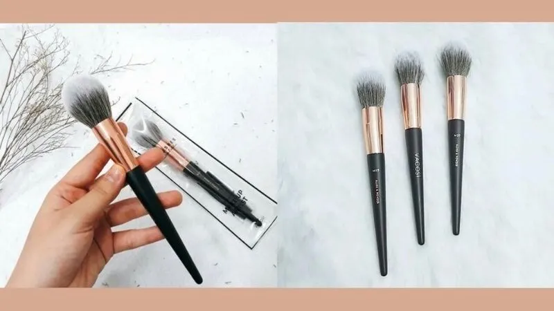  Cách dùng các loại cọ trang điểm đánh má hồng 
