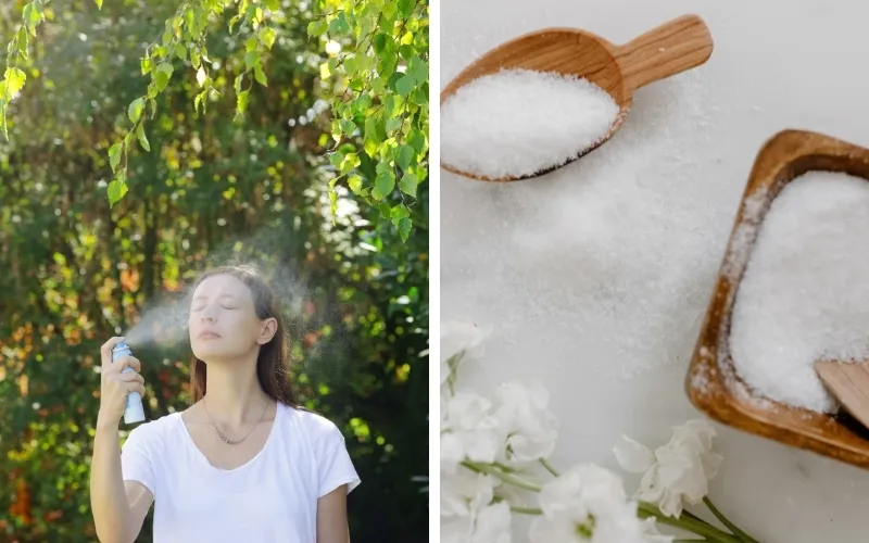  Cách làm xịt khoáng từ muối biển giúp làm dịu da 