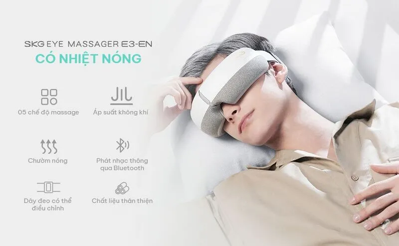 Có những dòng máy massage mắt dưới 3 triệu nào chất lượng?