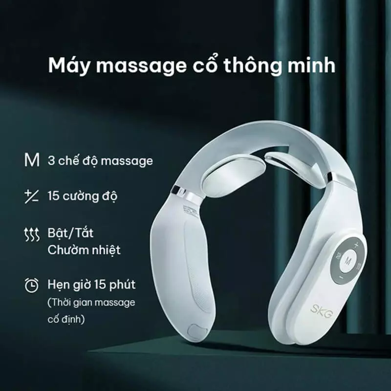 Máy massage cổ SKG 4098E - quà tết thông minh cho khách hàng