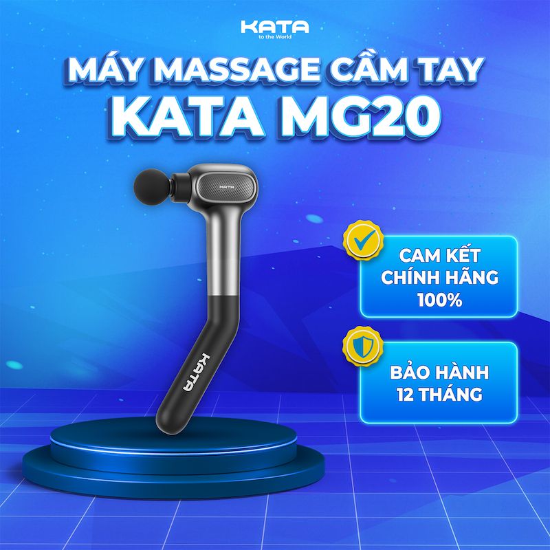 Súng massage cầm tay KATA loại nào tốt? - Súng massage KATA MG20