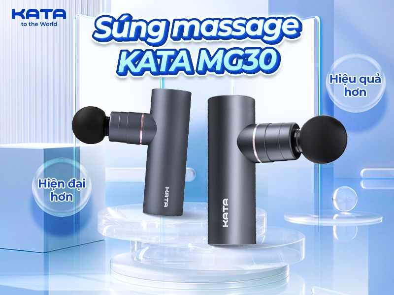 Súng massage cầm tay KATA loại nào tốt? - Súng massage KATA MG30
