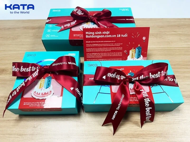 Dự án triển khai: Quà tặng doanh nghiệp Batdongsan.com.vn