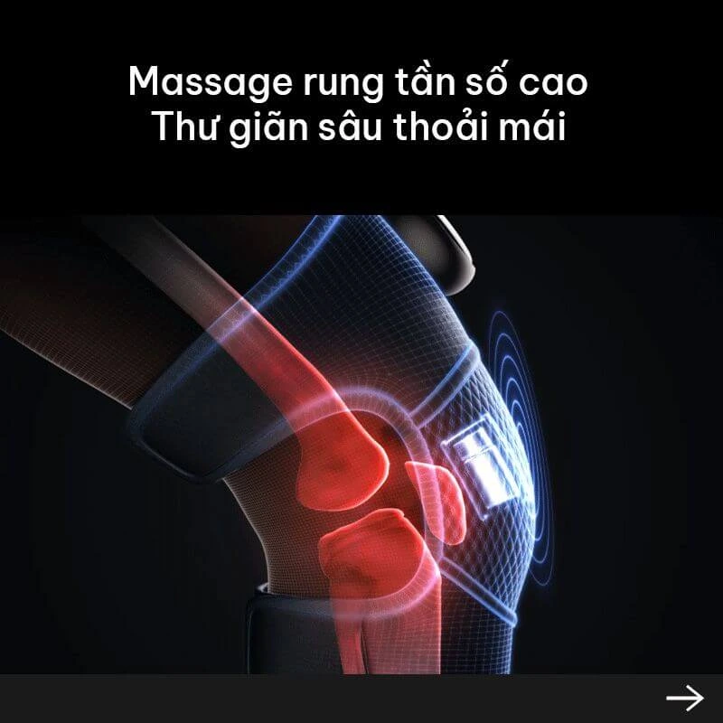 Máy massage chân SKG BK3 rung tần cao