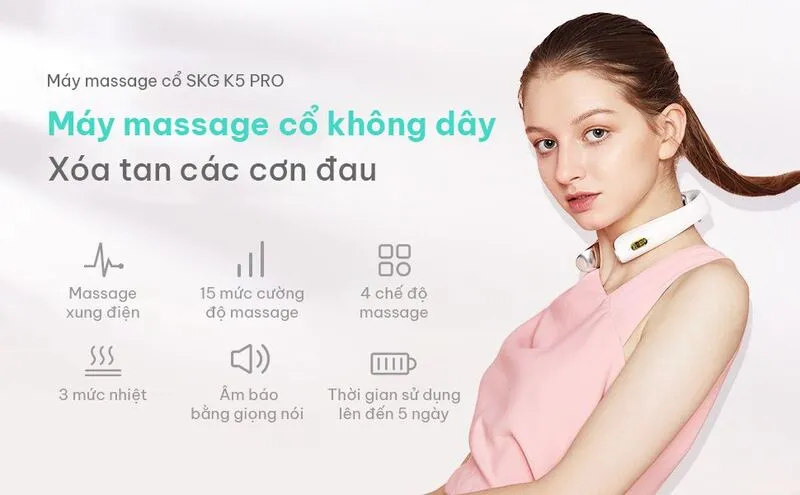 Lựa chọn máy massage cổ dưới 3 triệu nào để đem lại hiệu quả thư giãn tốt nhất?
