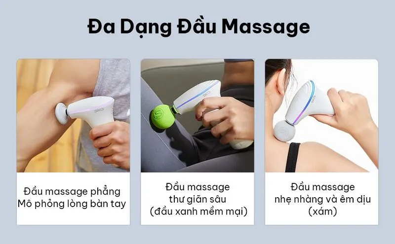 Top 3 súng massage dưới 3 triệu từ SKG tạo hiệu quả giảm đau nhức ấn tượng nhất