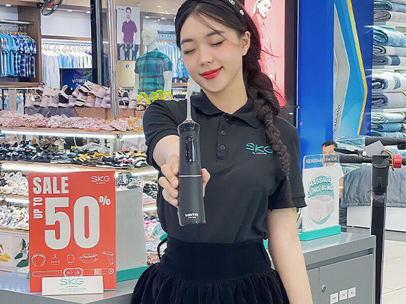 Gợi ý sản phẩm tăm nước mang lại hiệu quả làm sạch răng nhanh chóng